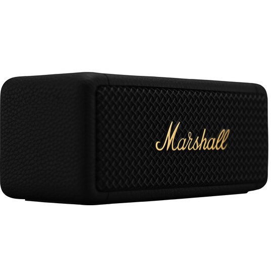 Marshall Emberton II trådlös portabel högtalare (svart/mässing) - Elgiganten