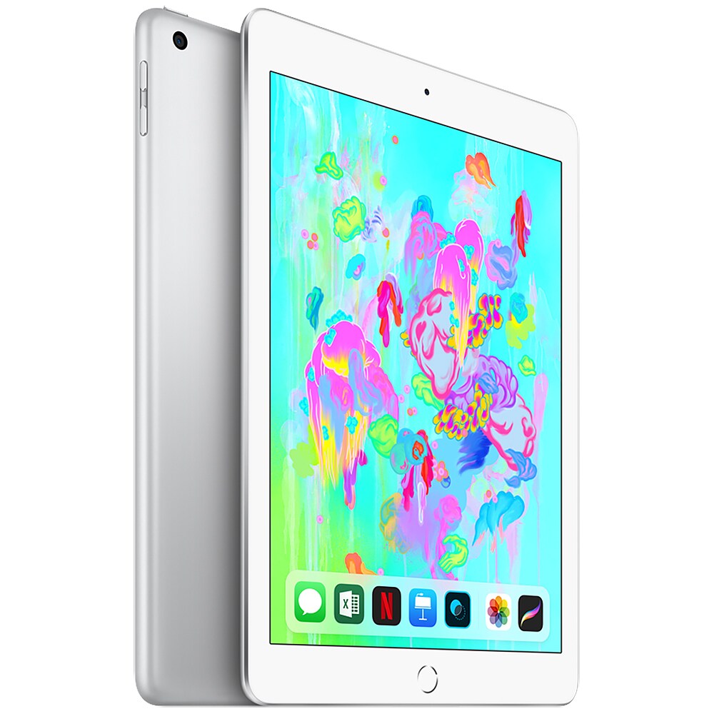 iPad (2018) 32 GB WiFi + Cellular (silver) - iPad, Surfplatta ...