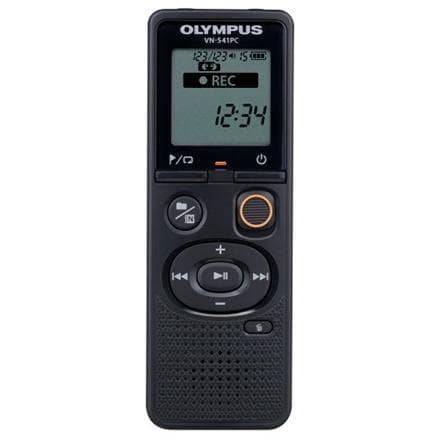 Olympus Digital Voice Recorder VN-541PC Svart, WMA, Segmentdisplay 1,3