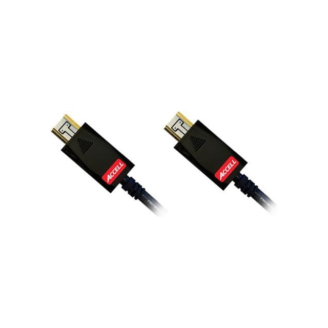 ACCELL AVGrip Pro HDMI-kabel, 19-pin ha-ha, 1m, svart