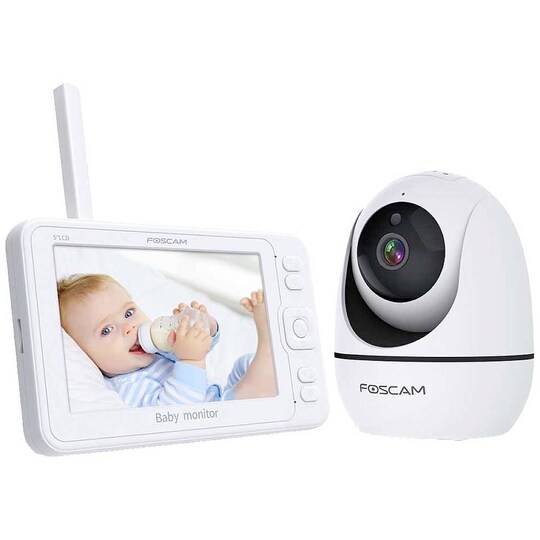 Foscam BM1 fscbm1 Babymonitor med kamera WiFi 2.4 GHz - Elgiganten