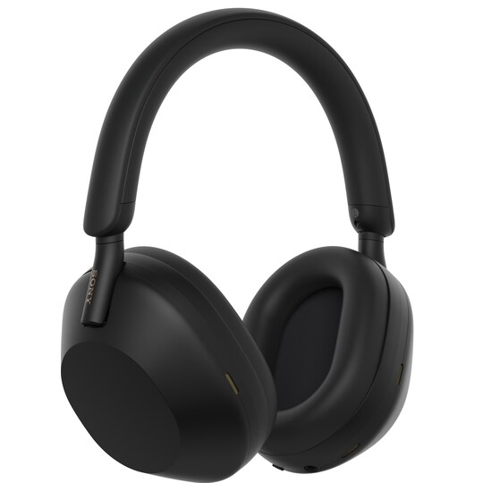 Sony WH-1000XM5 trådlösa around-ear hörlurar (svarta) - Elgiganten