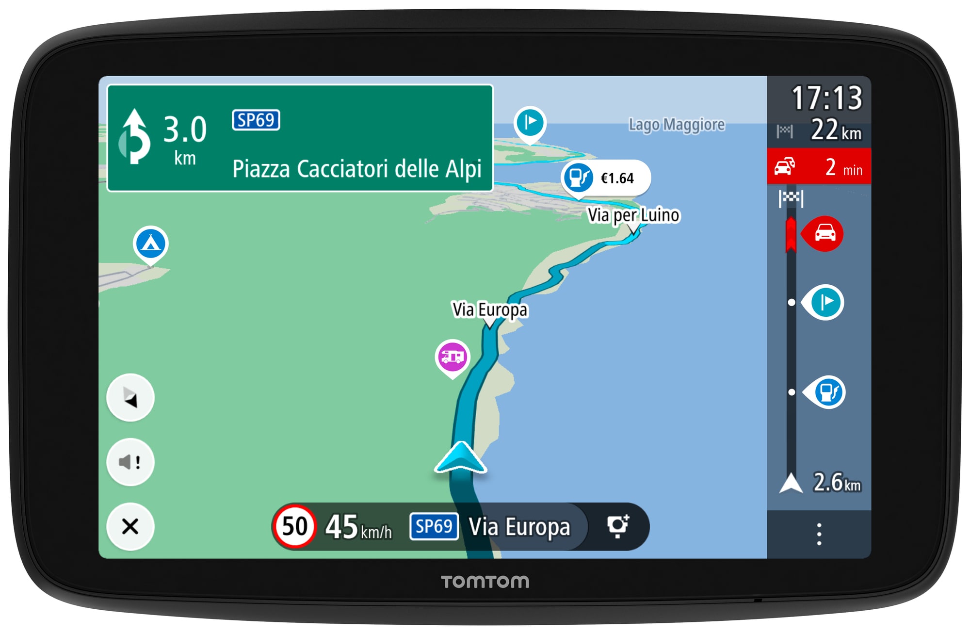 TomTom Go Camper Tour GPS satellitnavigation - Elgiganten
