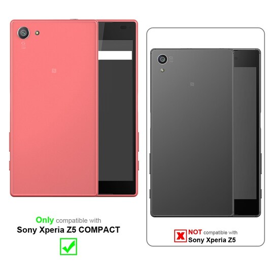 Sony Xperia Z5 COMPACT Plånboksfodral Skal (Blå) - Elgiganten