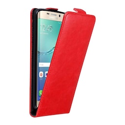 Samsung Galaxy S6 EDGE PLUS Flipfodral Skal (Röd)