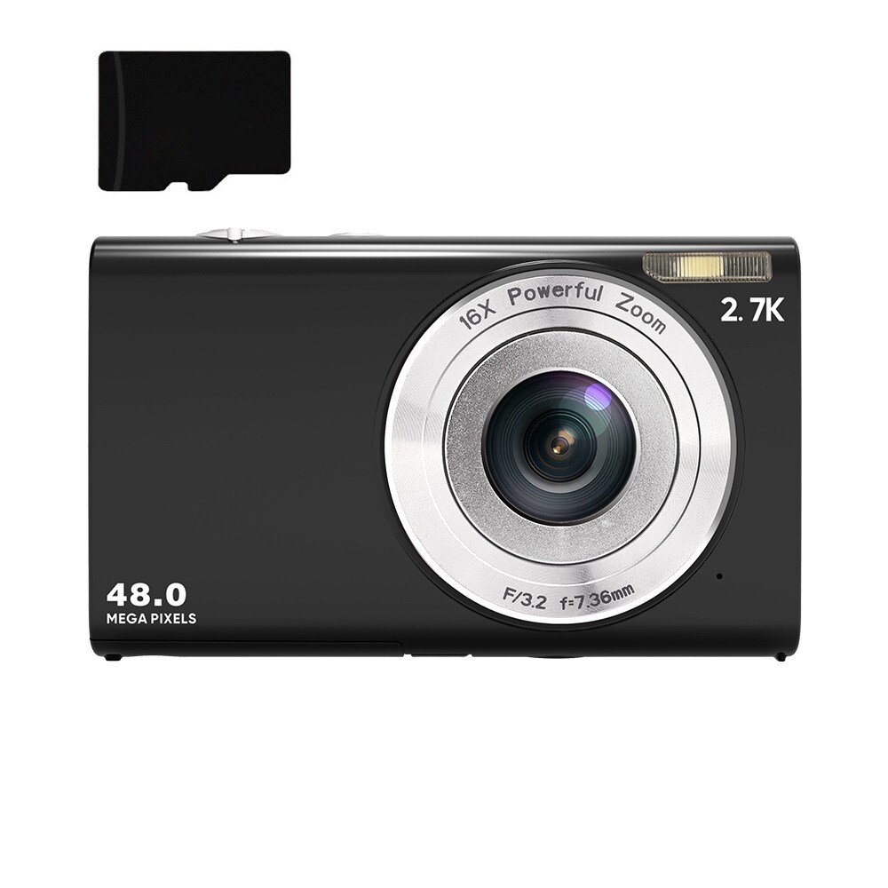 INF Digitalkamera 48MP 2,7K FHD 16X digital zoom, webcam, autofokus Sv -  Elgiganten