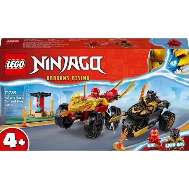 LEGO Ninjago 71789 - Kais och Ras bil- och motorcykelstrid