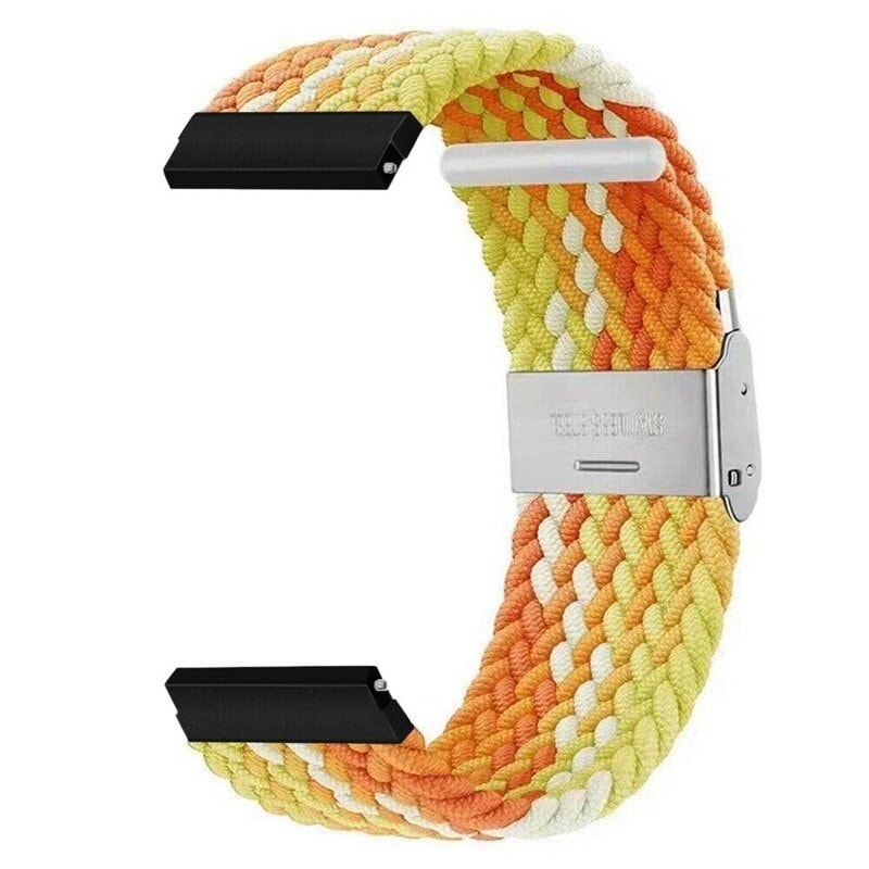 Flätat klockarmband Garmin Vivomove Trend - Gradient orange