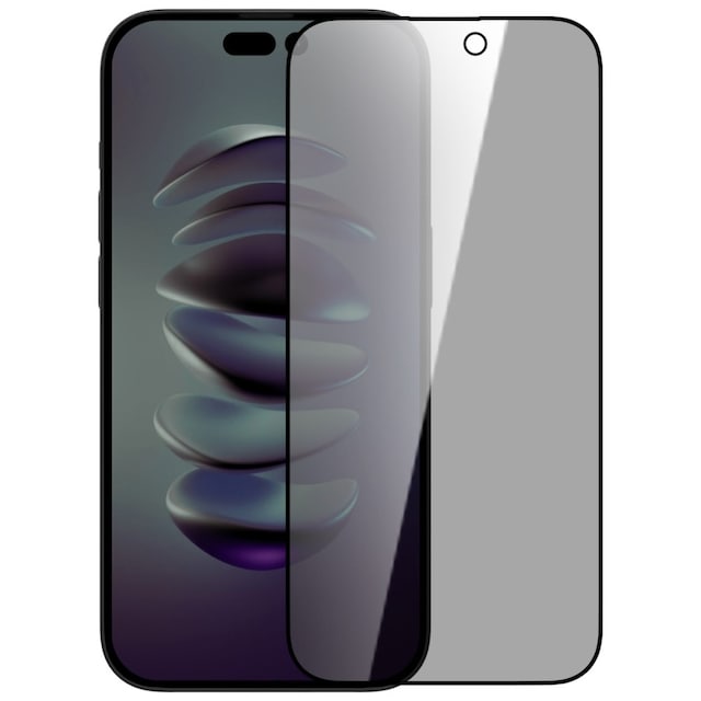 NILLKIN För iPhone 15 Pro Max Anti-Spy Skärmskydd Full täckning
