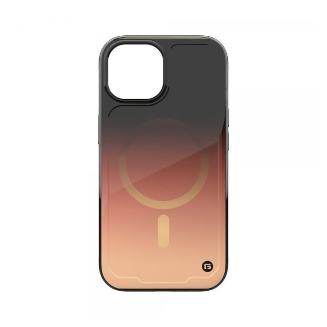 Clckr iPhone 15 Skal Onyx MagSafe Copper