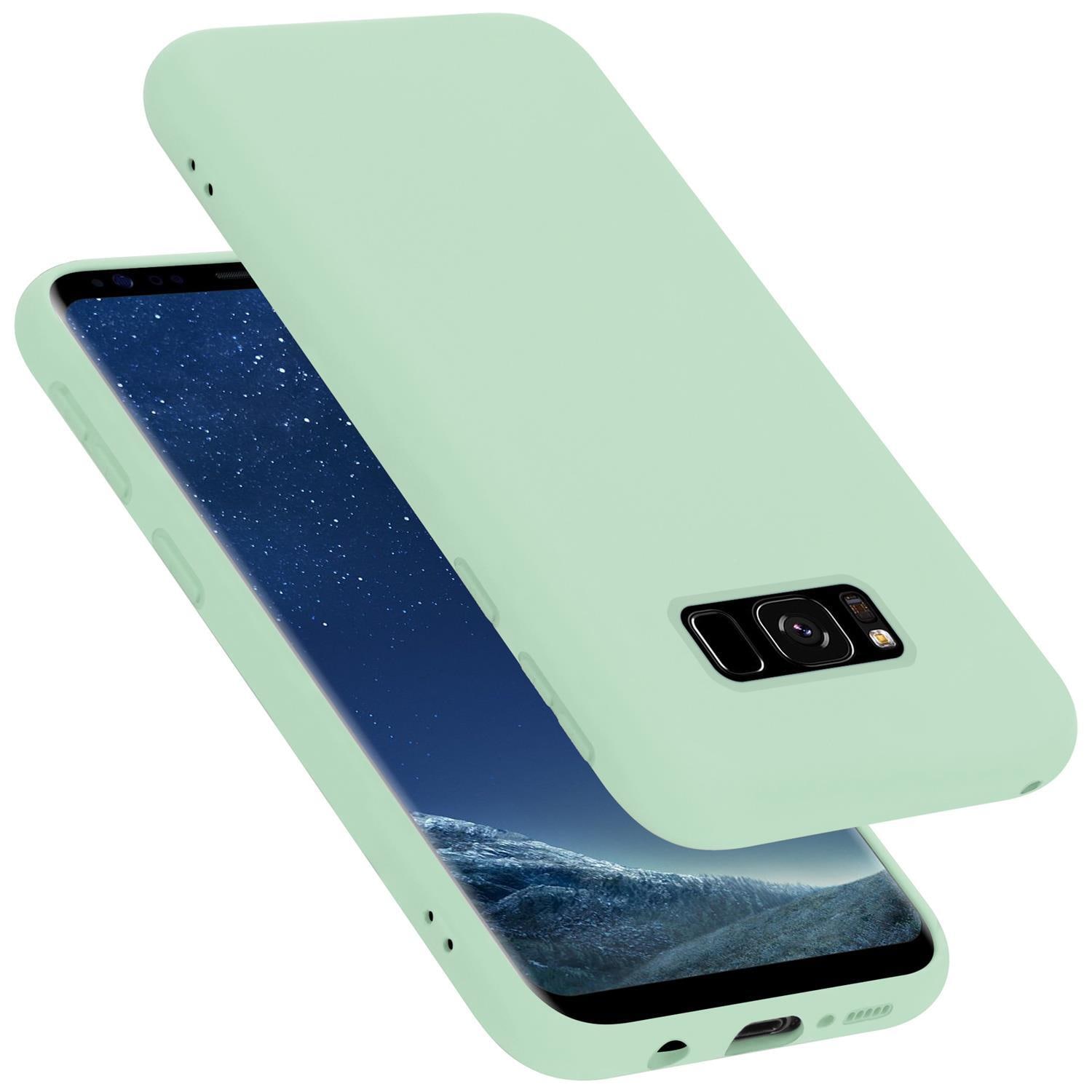 Samsung Galaxy S8 Skal Fodral Case (Grön) - Elgiganten