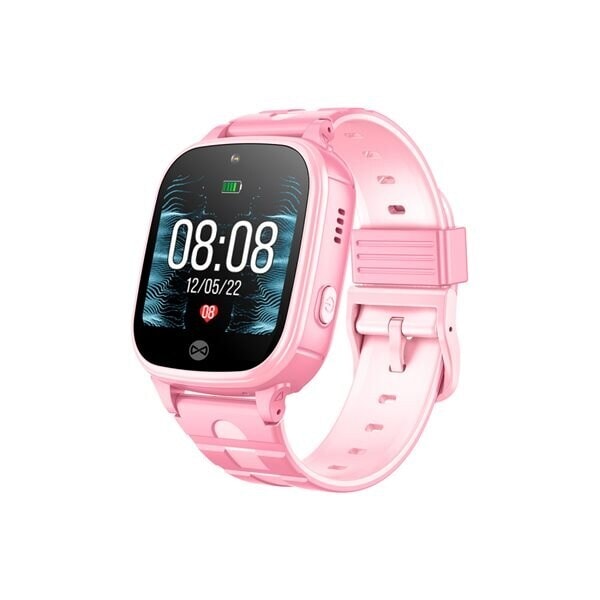 Forever Smartwatch för barn KW-310 - Rosa GPS klocka - Elgiganten