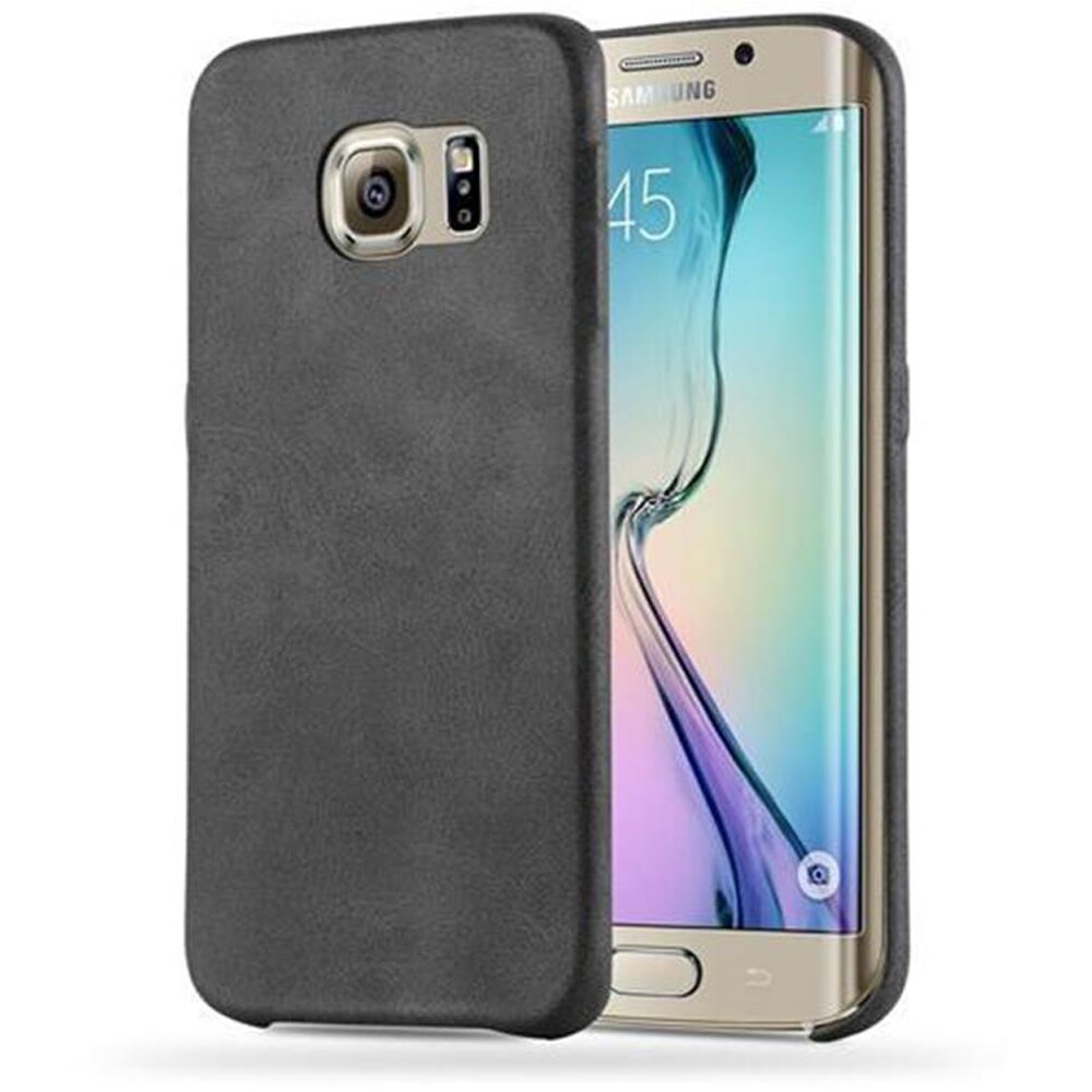 Samsung Galaxy S6 EDGE Skal Fodral Case (Svart) - Elgiganten