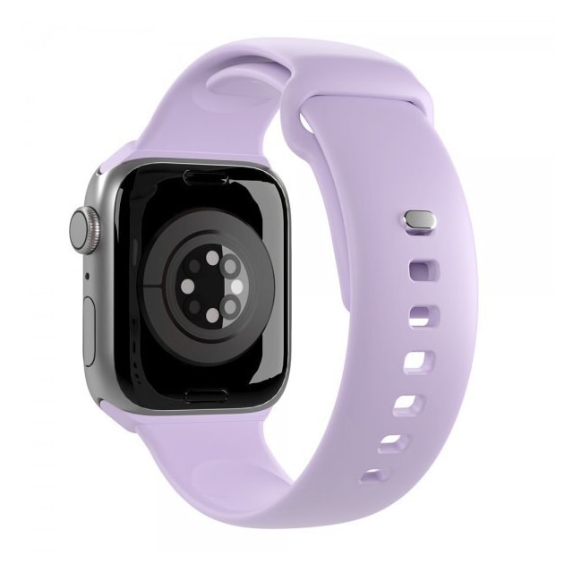Puro Apple Watch 42/44/45mm/Apple Watch Ultra Armband ICON Silicone Band Lavender