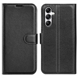 Nordic Covers Samsung Galaxy A34 5G Fodral Litchi Raven Black