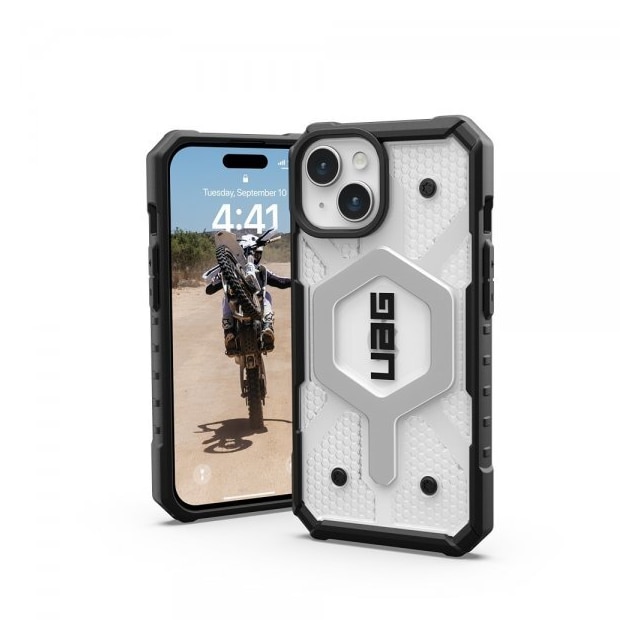 Urban Armor Gear (UAG) iPhone 15 Skal Pathfinder MagSafe Ice