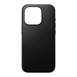 NOMAD iPhone 15 Pro Skal Modern Leather Case Svart