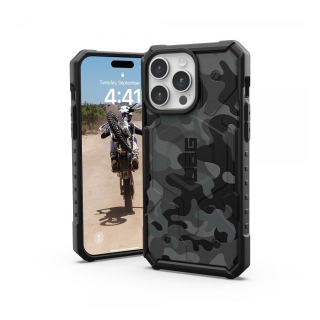 Urban Armor Gear (UAG) iPhone 15 Pro Max Skal Pathfinder SE MagSafe Midnight Camo