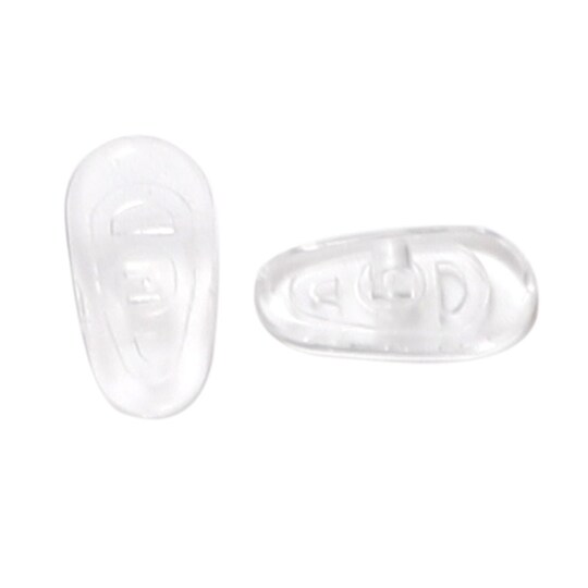 30 par G14 silikon anti-slip näskuddar för glasögon Transparent - Elgiganten