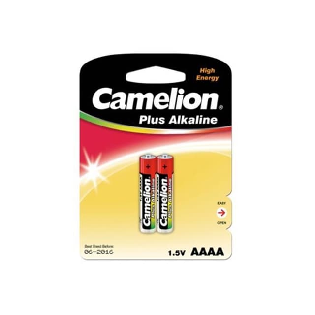 Camelion Plus Alkaline AAAA 1.5V (LR61), 2-pack (för leksaker, fjärrko