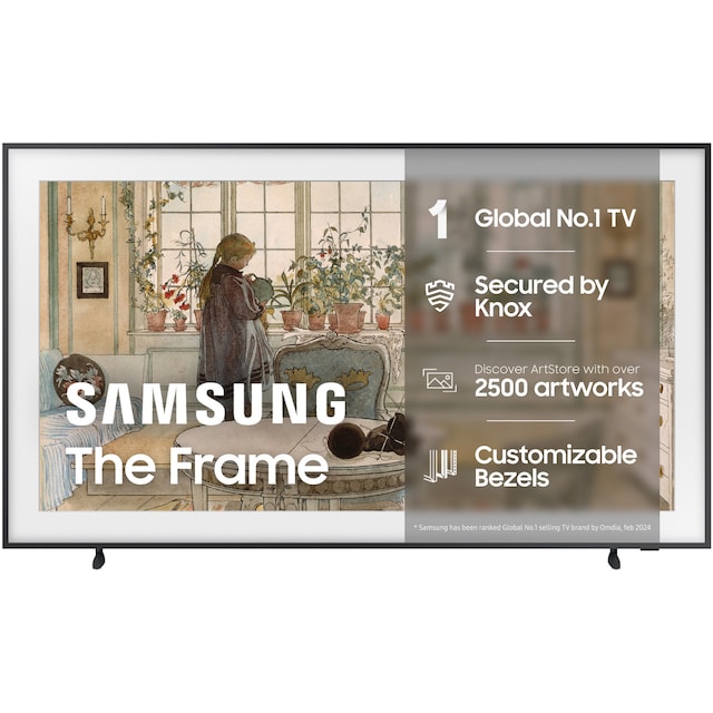 Samsung 50” The Frame LS03D 4K QLED Smart TV (2024)