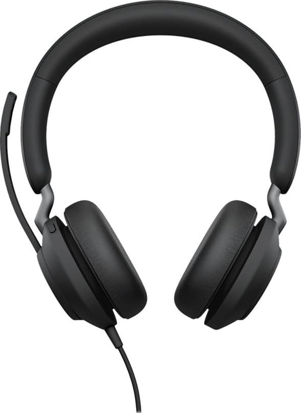 Jabra Evolve2 40 SE USB-C MS stereoheadset (svart)