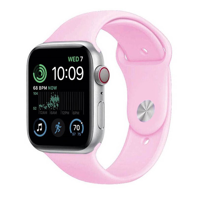 Sport Armband Apple Watch SE 2022 (44mm) - Pink - Elgiganten