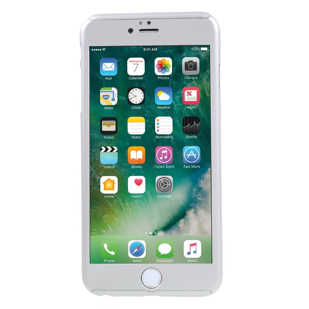 360 Skal till iPhone 6 / 6s - Skydd för hela din iPhone - Silver -  Elgiganten