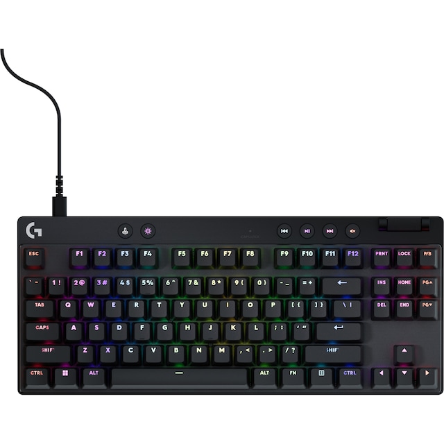 Logitech G - Pro X TKL Rapid Trigger gamingtangentbord (svart)