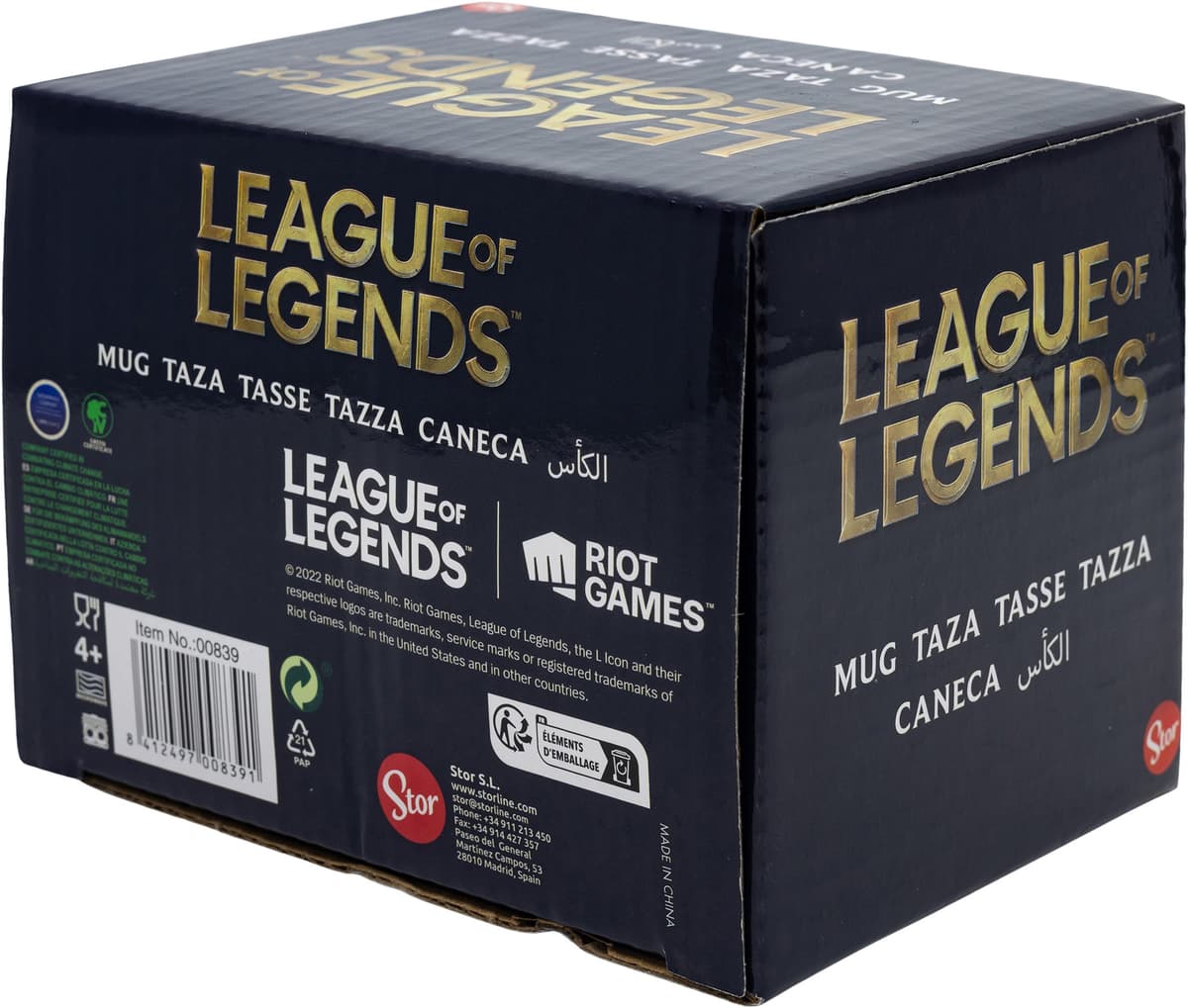 Stor League of Legends mugg