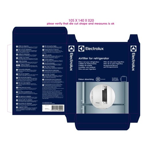 Electrolux Luftfilter för kylskåp E3RWAF01 - Elgiganten