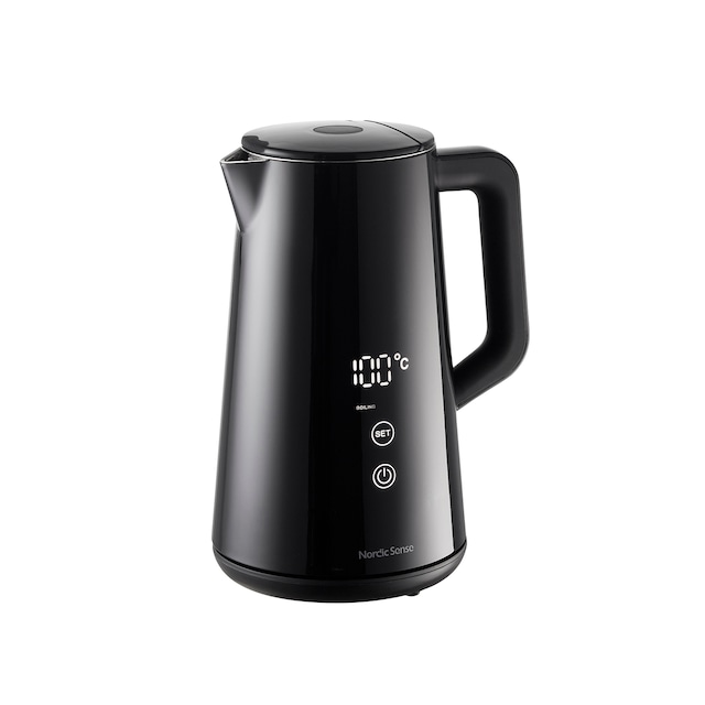 Nordic Sense Digital Electric kettle 1,5 liter Black