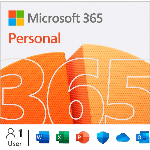 Microsoft 365 Personal - 12 månaders prenumeration + 3 månader extra