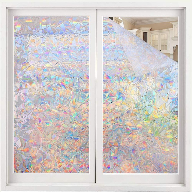 Självhäftande fönsterfilm insynsskydd med mönster 30x100 cm
