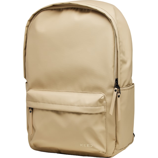 Keep ryggsäck för bärbar dator 15.6" (beige)