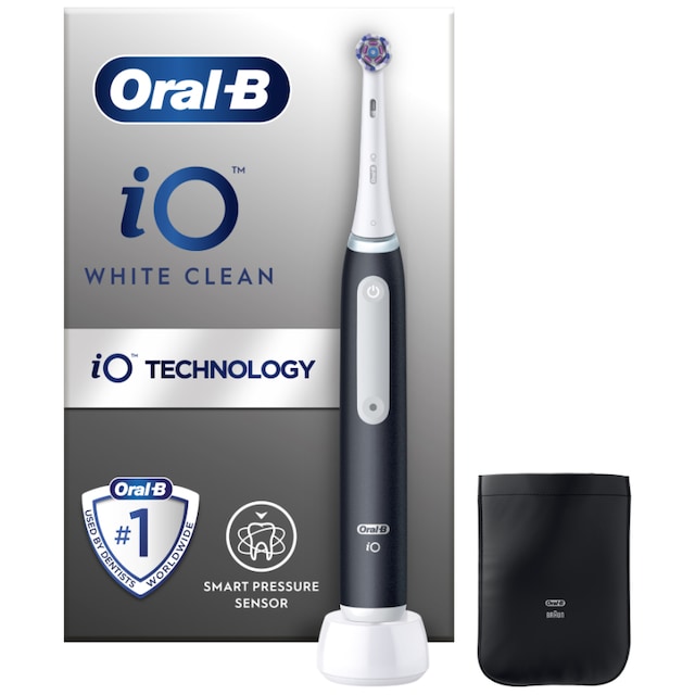 Oral-B iO White Clean eltandborste 117753 (svart)