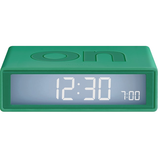 Lexon Flip+ Travel väckarklocka LR151V2 (grön)