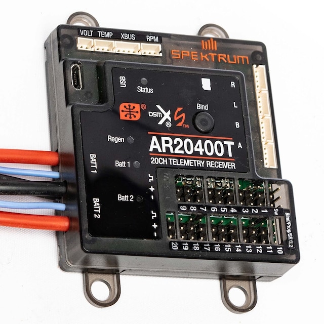 Spektrum AR20400T 20-kanals PowerSafe-mottagare