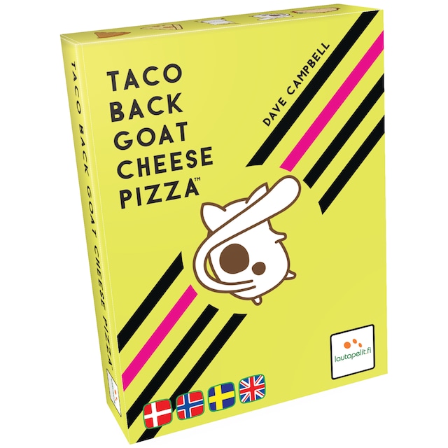 Play Taco BACK Goat Cheese Pizza brädspel