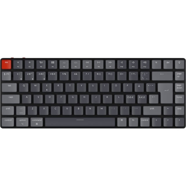 Keychron K3 RGB trådlöst tangentbord (lågprofils Brown-switchar)