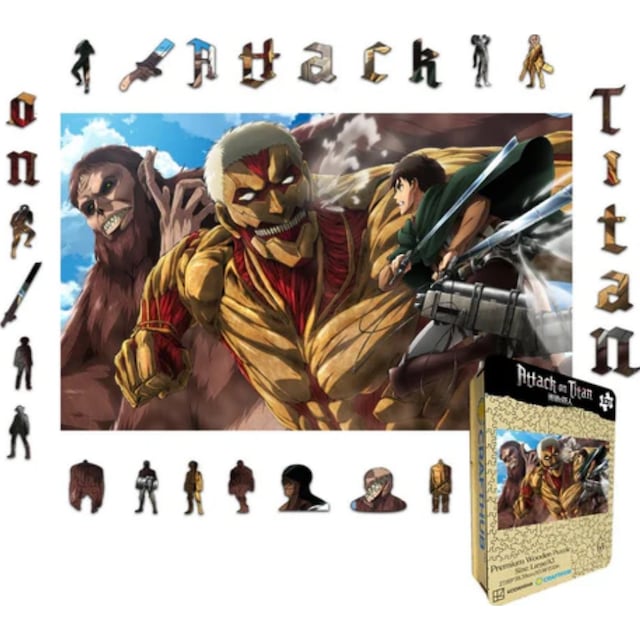 Crafthub Attack on Titan-pussel (The Armored Titan Fight)