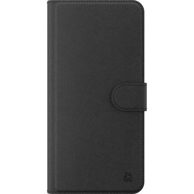 Zagg Motorola Moto G84 plånboksfodral (svart)