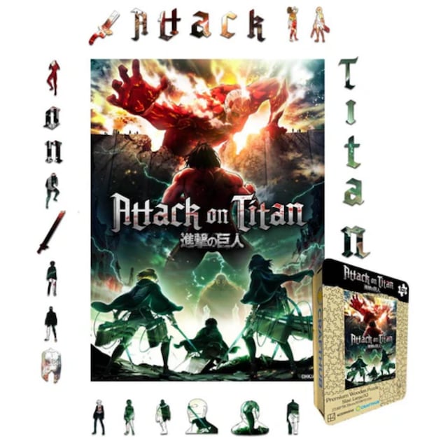 Crafthub Attack on Titan pussel (Final Battle Assault on Trost)