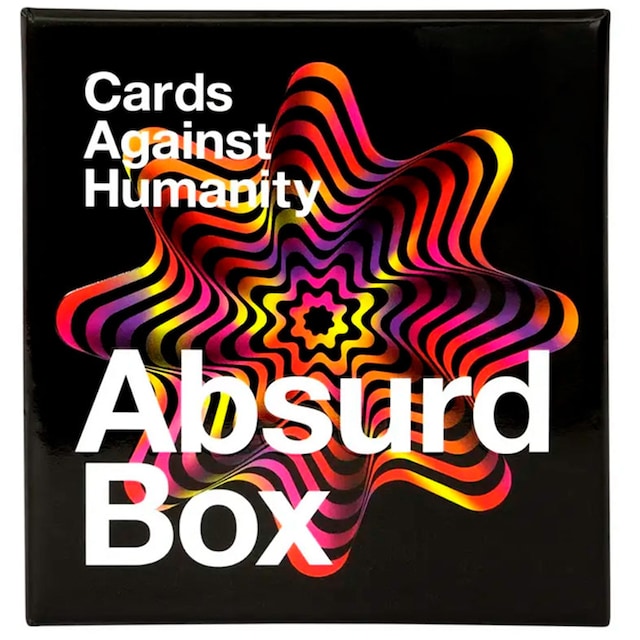 Spela Cards Against Humanity brädspel (Absurd Box)
