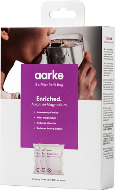 Aarke Purifier Enriched påfyllning av filtergranulat 4280046 (3-pk)