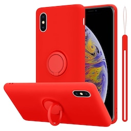 Skal iPhone XS MAX Fodral Case (Röd)