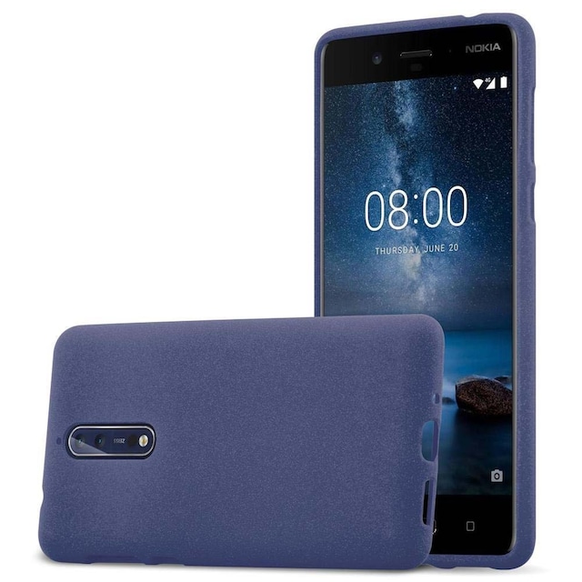 Skal Nokia 8 2017 Fodral Case (Blå)