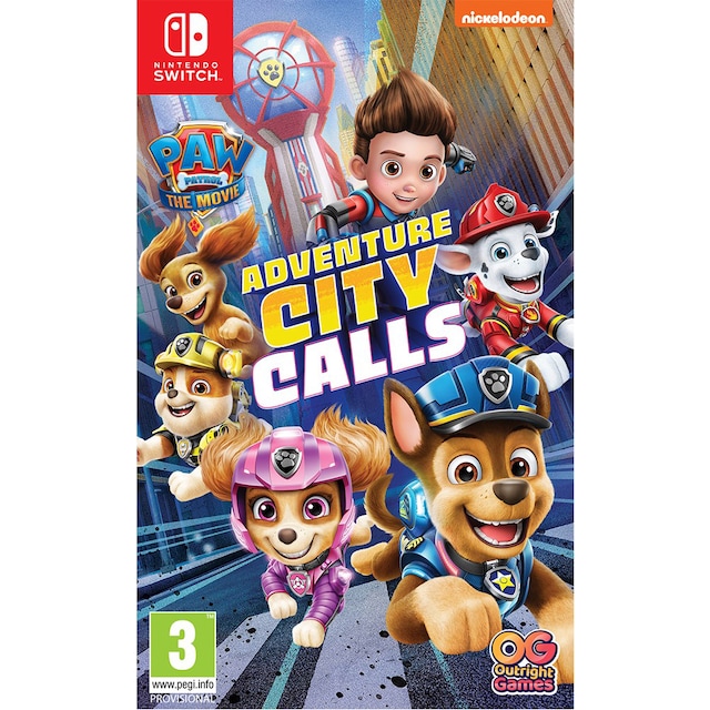 PAW Patrol The Movie: Adventure City Calls  (Switch)