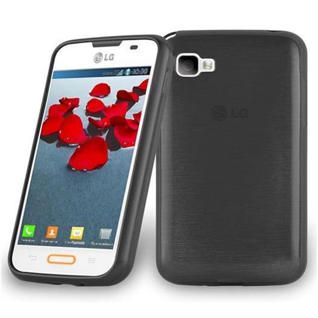 LG L4 II Skal Fodral Case (Svart)