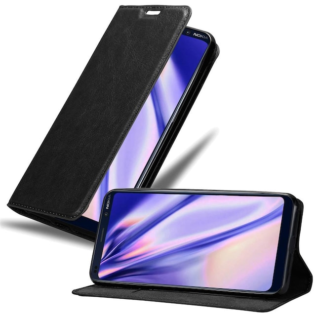 Nokia 9 PureView Skal Fodral Case (Svart)